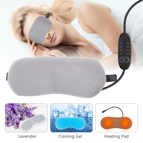 Antifaz Térmico de Lavanda con USB — Ritual