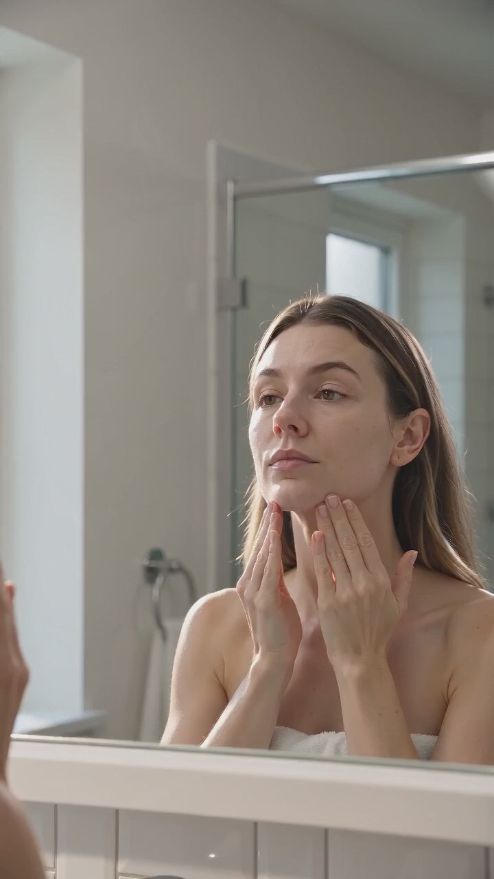 Vídeo: ventosa facial con calor en uso sobre la mandíbula